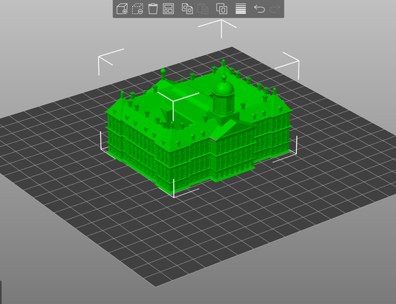 3D Model Paleis op de Dam